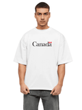Derada Oversized Pure Cotton Unisex white T Shirt - Canada