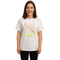 Derada Oversized Pure Cotton Girls White T Shirt - Future