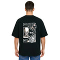 Derada Oversized Pure Cotton Unisex Black T Shirt - Titan Attack 11
