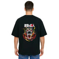 Derada Oversized Pure Cotton Unisex Black T Shirt - Titan Attack 19