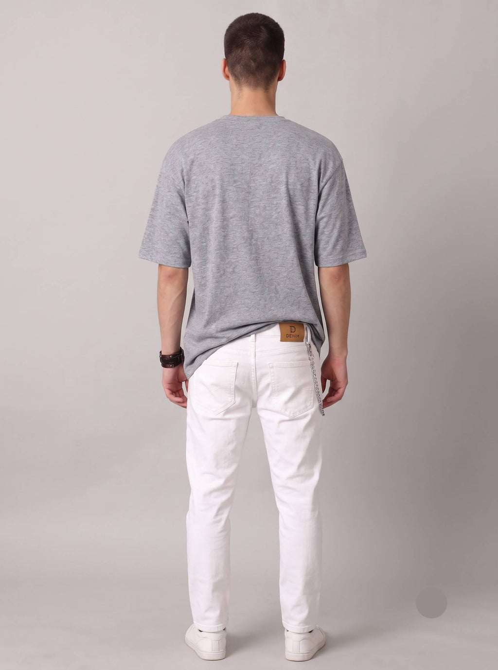 Greay color t-shirt Cotten blend 180 gsm ( 5 pc) - Store Pickup price