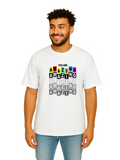Derada Oversized Pure Cotton Unisex White T Shirt - Motivational 7